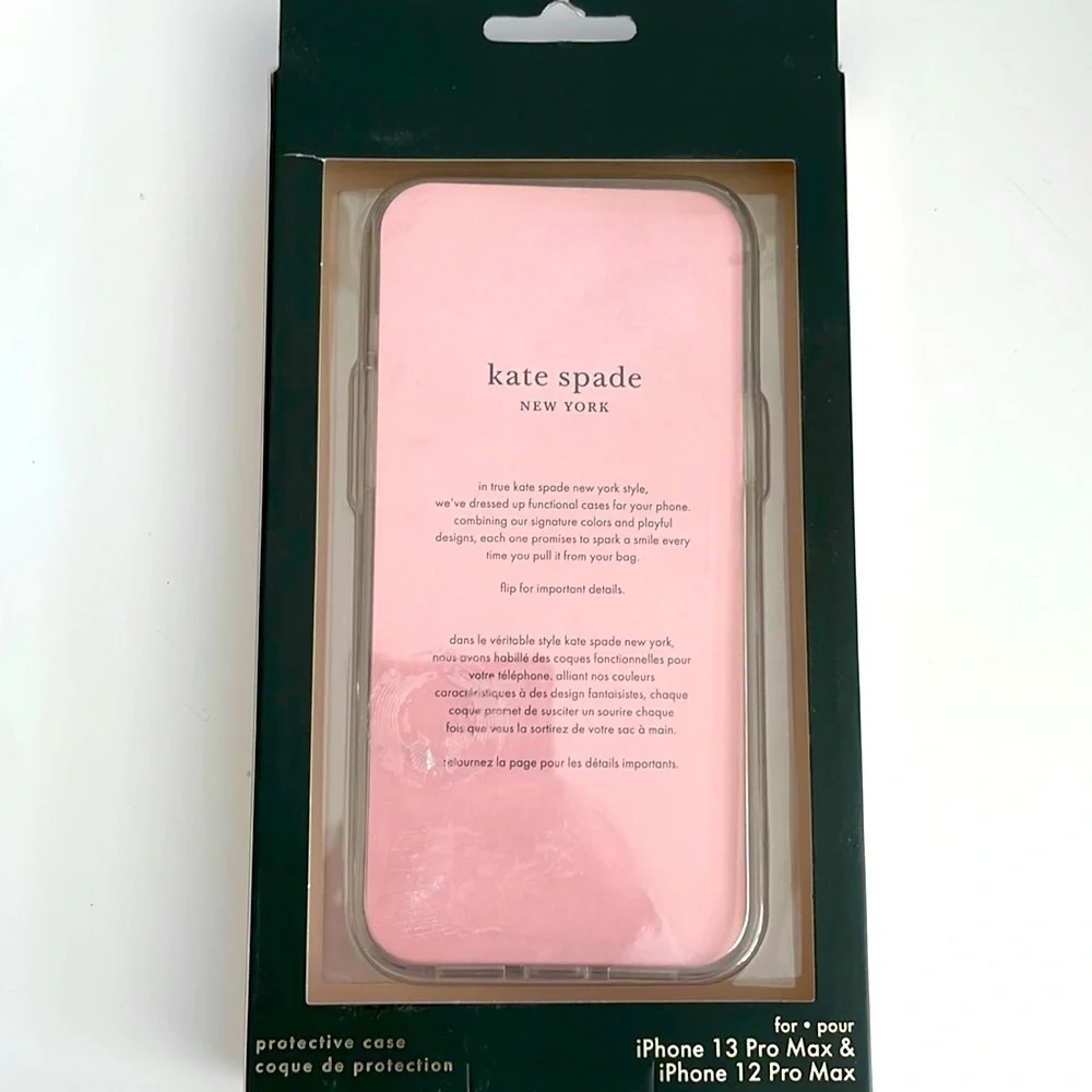 NIB ♠️ Kate Spade ♠️ iPhone 13 Pro Max & 12 Pro Max Phone Case ♠️ Daisy …